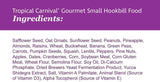 Gourmet Bird Food For Parrots, African Greys, And Conures Under 13"