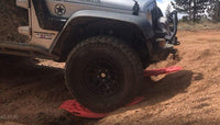 4x4 Recovery Traction Tracks (Set of 2) - Traction Mat Recovery Tool for Sand/Mud/Snow (Black)