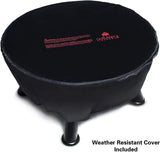 Firebowl 883 Mega Outdoor Propane Gas Fire Pit with UV and Weather Resistant