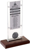NFL New York Giants Super Bowl 46 Ticket & Game Coin Collection, 12" x 2" x 5", Black