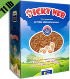 100% Non-GMO Dried Mealworms - Whole Large Meal Worms Bulk - High-Protein Treats