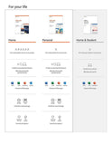 Microsoft Office 365 Home | 12-month subscription, up to 6 people, PC/Mac Download