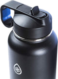 Thermoflask 50055 Double Stainless Steel Insulated Water Bottle, 18 oz, Black