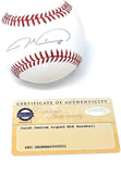 Jacob Degrom New York Mets Signed Autograph Official MLB Baseball Steiner Sports Certified