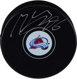 Mikko Rantanen Colorado Avalanche Autographed Hockey Puck - Fanatics Authentic Certified - Autographed NHL Pucks