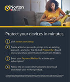 NEW Norton AntiVirus Plus – Antivirus software for 1 PC or Mac with Auto Renewal – Includes Password Manager, Smart Firewall and PC Cloud Backup