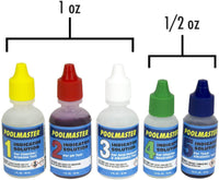 22260 5-Way Swimming Pool or Spa Water Chemistry Test Kit with Case, Essential Collection