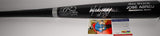 Jose Abreu Chicago White "IN The Presence COA" Autographed Signed Baseball Bat Black