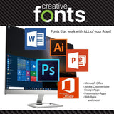 Creative Fonts Traditional Collection [PC Download]