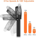 Handheld Misting Portable Hand Fan-Mini Rechargeable Battery Operated Fan