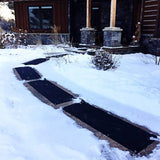 Heated Snow Melting Walkway Mat | Outdoor 'No Slip' Heated Walkway Mat