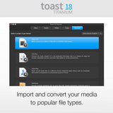 Roxio Toast 18 Titanium - Complete DVD Burner & Digital Media Suite [Mac Disc]