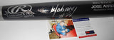 Jose Abreu Chicago White "IN The Presence COA" Autographed Signed Baseball Bat Black