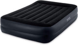 Intex Dura-Beam Standard Series Pillow Rest Raised Airbed w/Built-in Pillow & Internal Electric Pump