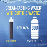 Brita 26 Ounce Premium Filtering Water Bottle with Filter BPA Free - Clear