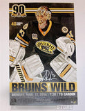 Tuukka Rask Boston Bruins Signed Autographed Game Day Roster Poster 11x17