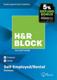 H&R Block Tax Software Premium 2018 with 5% Refund Bonus Offer [Amazon Exclusive] [PC Download]