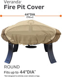 Classic Accessories Veranda Round Fire Pit Cover, Small