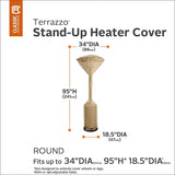 Classic Accessories Terrazzo Standup Heater Cover