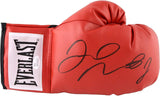 Floyd Mayweather Autographed Red Everlast Boxing Glove - Fanatics Authentic Certified - Autographed Boxing Gloves