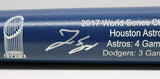 George Springer Autographed Old Hickory Game Model Bat