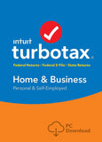 TurboTax Home & Business + State 2018 Tax Software [PC Download] [Amazon Exclusive]