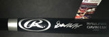Gavin Lux Los Angeles Dodgers Autographed Signed Black Baseball Bat JSA WITNESS COA