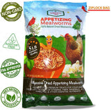 5lbs-100% Non-GMO Dried Mealworms - High-Protein Meal Worm Treats
