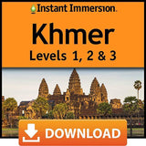 Instant Immersion Levels 1, 2 & 3 Khmer [Online Code]