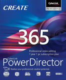 CyberLink PowerDirector 365 - 1 year subscription [PC Download]