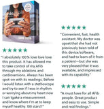 KardiaMobile EKG Monitor | FDA-Cleared | Wireless Personal EKG | Works with Smartphone