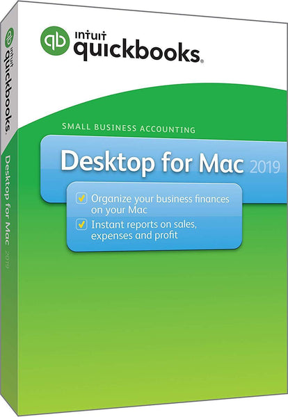 Intuit QuickBooks Desktop For Mac 2019 [Mac Disc][Old Version]