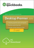 QuickBooks Desktop Premier 2019, 2 User [PC Download][Old Version]