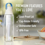 Brita 26 Ounce Premium Filtering Water Bottle with Filter BPA Free - Clear