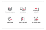 NordVPN Internet Privacy & Security Software | 18-Month VPN Subscription | 6 Devices | Mac / PC / iOS / Android / Linux | Key Card