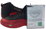 Michael Jordan Autographed Air Jordan 12 Shoe Upper Deck Authenticated