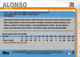 2019 Topps Chrome Baseball #204 Pete Alonso Rookie Card