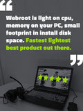 Webroot Antivirus Protection and Internet Security for PC Gamers 2019 Software | 1 Year | 1 Device | PC Download