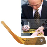 Los Angeles Kings Bob Miller Autographed Hand Signed Logo Ice Hockey Stick Blade with Exact Proof Photo of Signing and COA