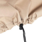 BALI OUTDOORS Square Durable Brown Fire Pit Cover, 28.7'' x 28.7'' x 23.6''
