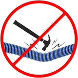 33430 Heavy Duty In-Ground Pool Vacuum Hose With Swivel Cuff, 1-1/2-Inch by 30-Feet