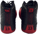 Michael Jordan Autographed Air Jordan 12 Shoe Upper Deck Authenticated