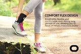 Ankle Brace Compression Support Sleeve (1 Pair) - BEST Ankle Compression Socks, Black