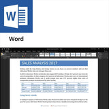 Microsoft Office Home and Student 2019 Download 1 Person Compatible on Windows 10 and Apple macOS