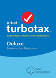 TurboTax Deluxe + State 2018 Tax Software [MAC Download] [Amazon Exclusive]