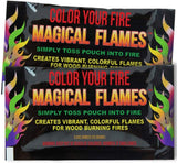 Magical Flames 25-pack: TWICE THE COLOR, half the price! Creates Vibrant, Rainbow Colored Flames