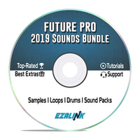 Beat Making Music Software Pro Pack - Best Music Production DAW + 5Gb of Sounds & Audio Plugins for Windows PC & MAC 2019 (2 Disc Set)
