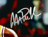 MAGIC JOHNSON & LARRY BIRD AUTOGRAPHED 16X20 PHOTO BECKETT BAS STOCK #112517