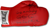 Gennady Golovkin GGG Hand Signed Auto Red Everlast Boxing Glove Full Signature!