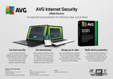 AVG Internet Security 2020 | 10 Devices, 2 Years [PC/Mac/Mobile Download]